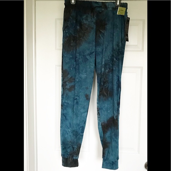 NWT Leggings Depot Tie Dye Joggers Size Large - Picture 2 of 6
